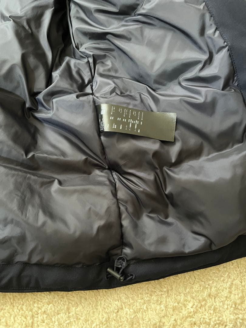 ＊新品＊UNIQLO ハイブリッドダウンショート コートネイビー XL