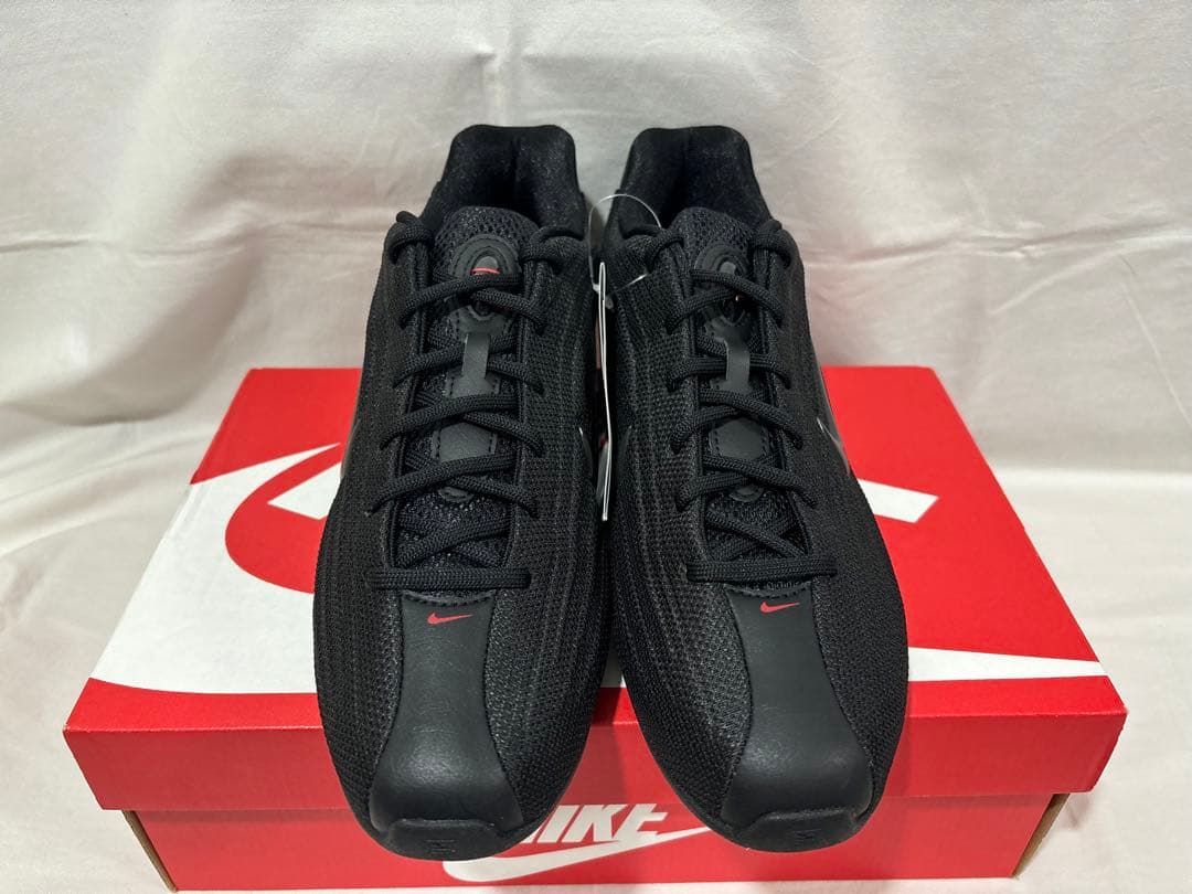 nike w shox z black red 27.5 ショックス ブラック