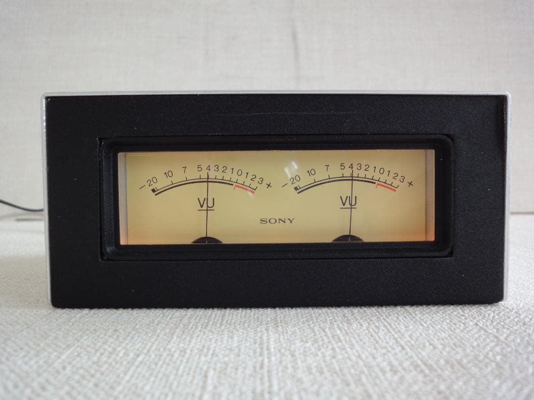 自作ステレオVUメーター219号機（ソニーLR一体型コンパクトタイプ）