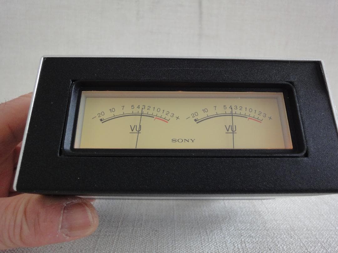 自作ステレオVUメーター219号機（ソニーLR一体型コンパクトタイプ）