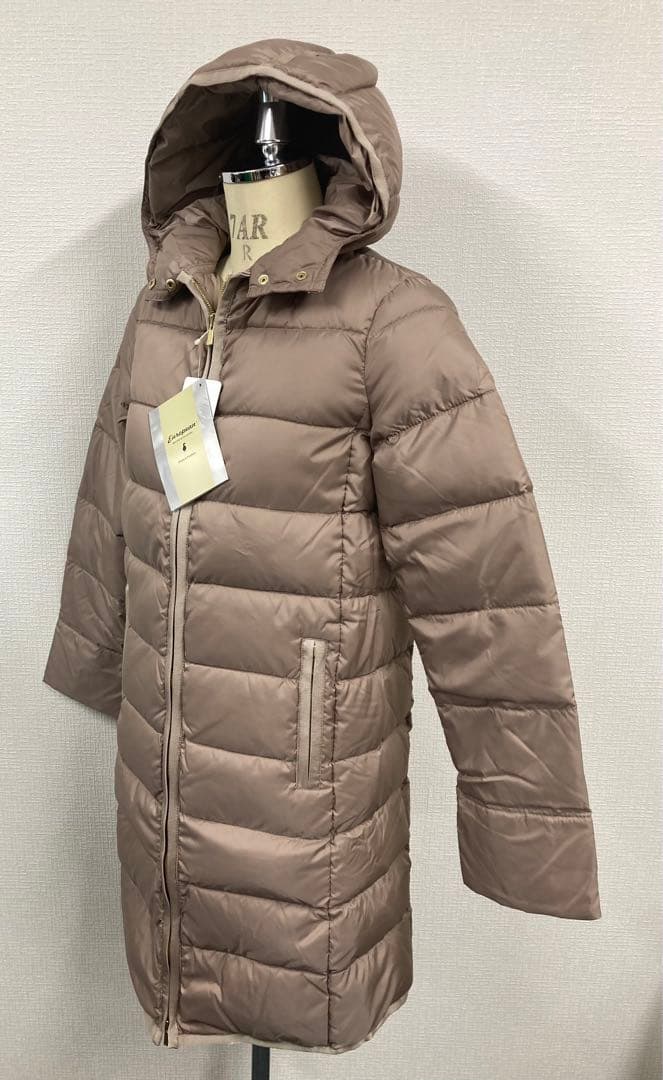新品　希少品　ナンガ　NANGA ロングダウンジャケット　ベージュ