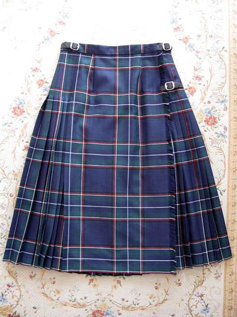 O'NEIL of DUBLIN オニールオブダブリン チェック柄ラップスカート