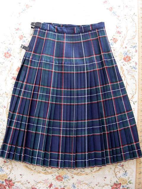 O'NEIL of DUBLIN オニールオブダブリン チェック柄ラップスカート