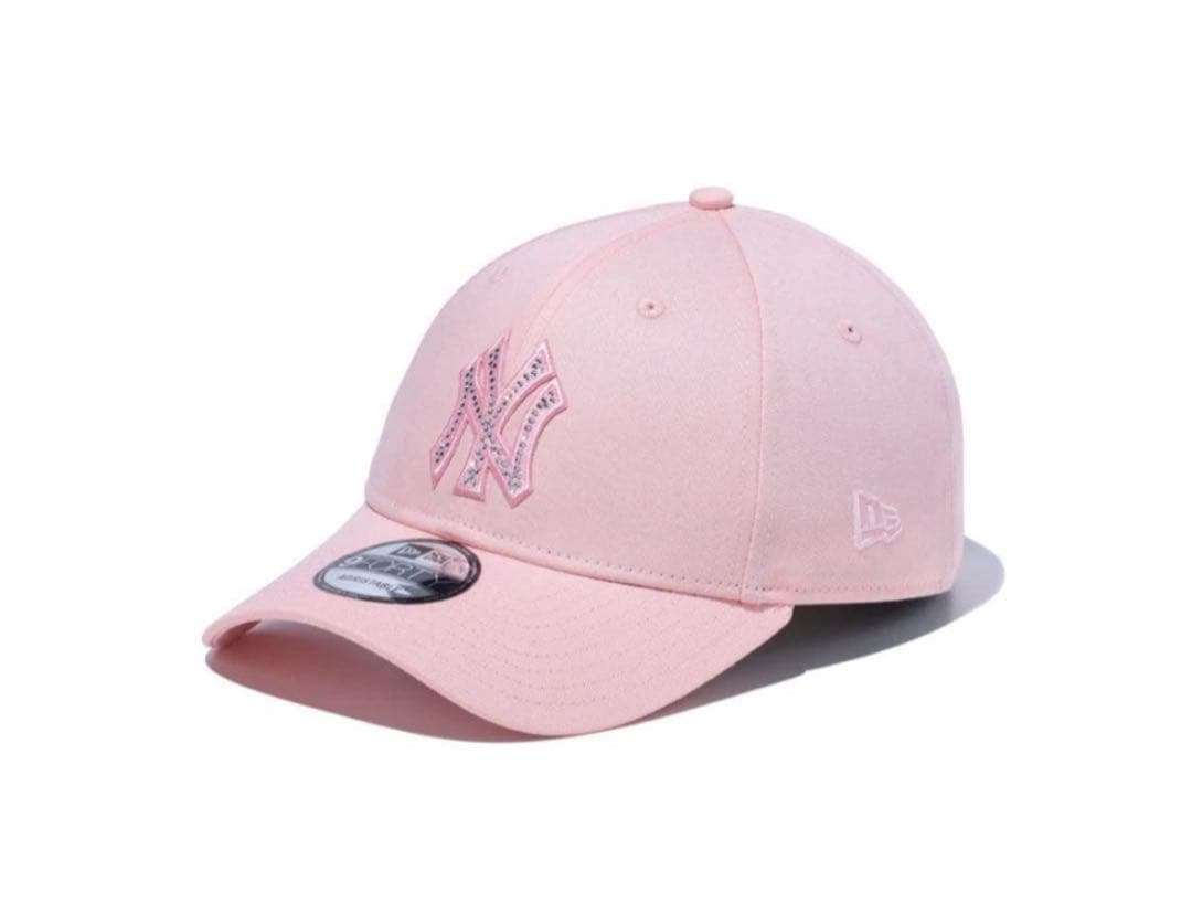 NEWERA 9FORTY Rhinestone ヤンキース ピンクレモネード