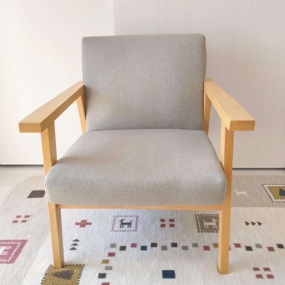 美品　北欧風　1人掛け ソファ