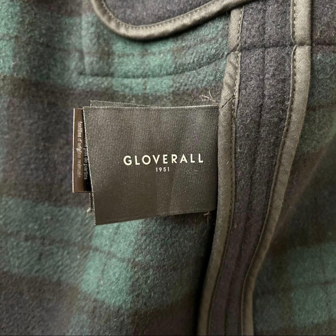 近年モデル✨グローバーオール ダッフルコート モリス チェック 定価約9万円