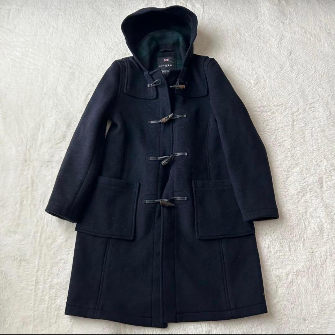 近年モデル✨グローバーオール ダッフルコート モリス チェック 定価約9万円