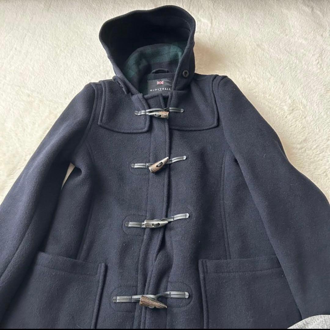 近年モデル✨グローバーオール ダッフルコート モリス チェック 定価約9万円