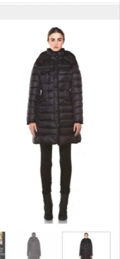 Moncler ブラック ダウンジャケット サイズ3