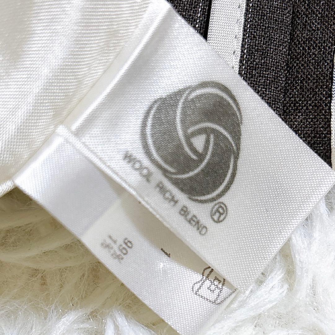 【美品】　ポールスミス　セットアップ　ストライプ パンツスーツ 裏地ドット柄