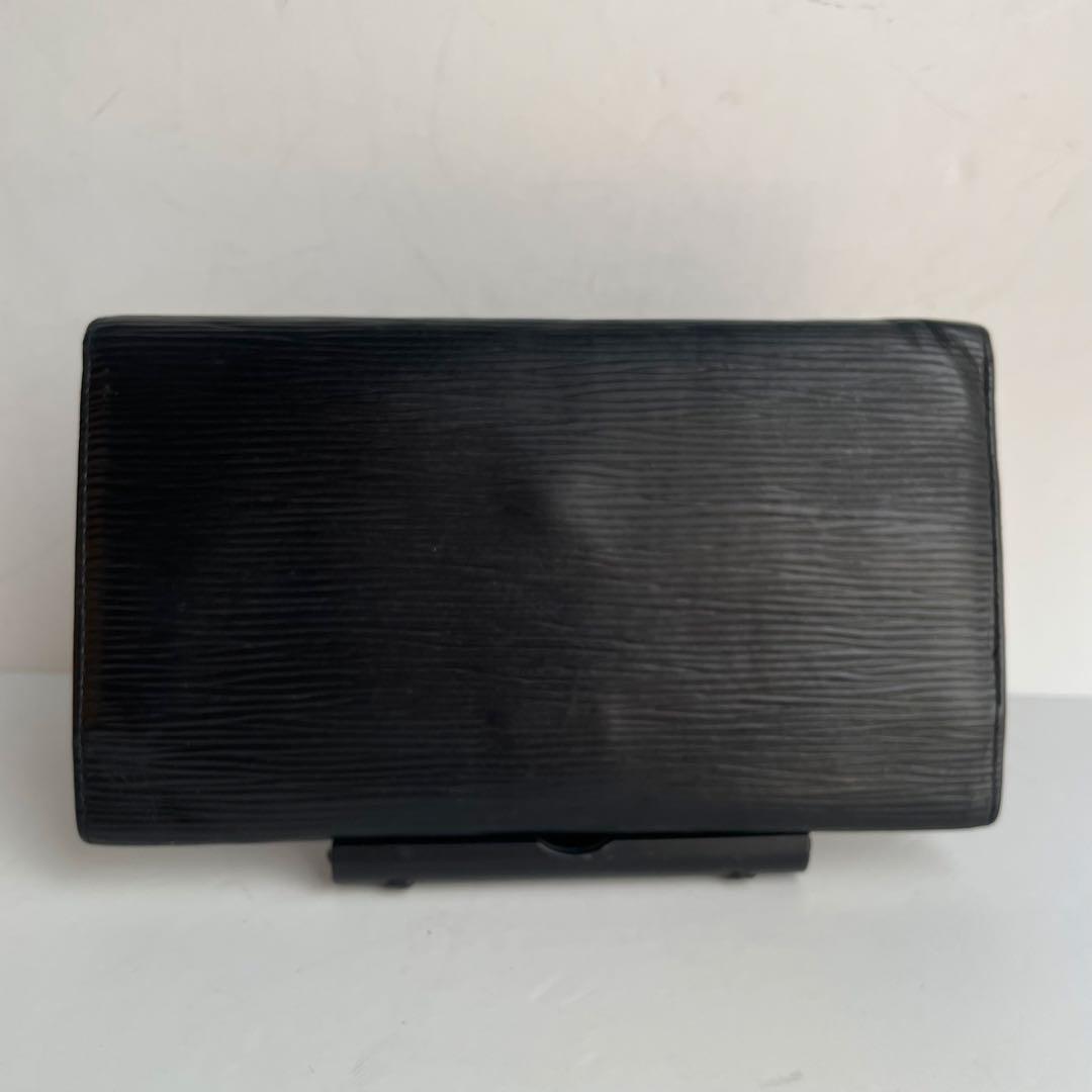 美品✨ルイヴィトン エピ ポルトフォイユ サラ 長財布ノワール 黒 M63382