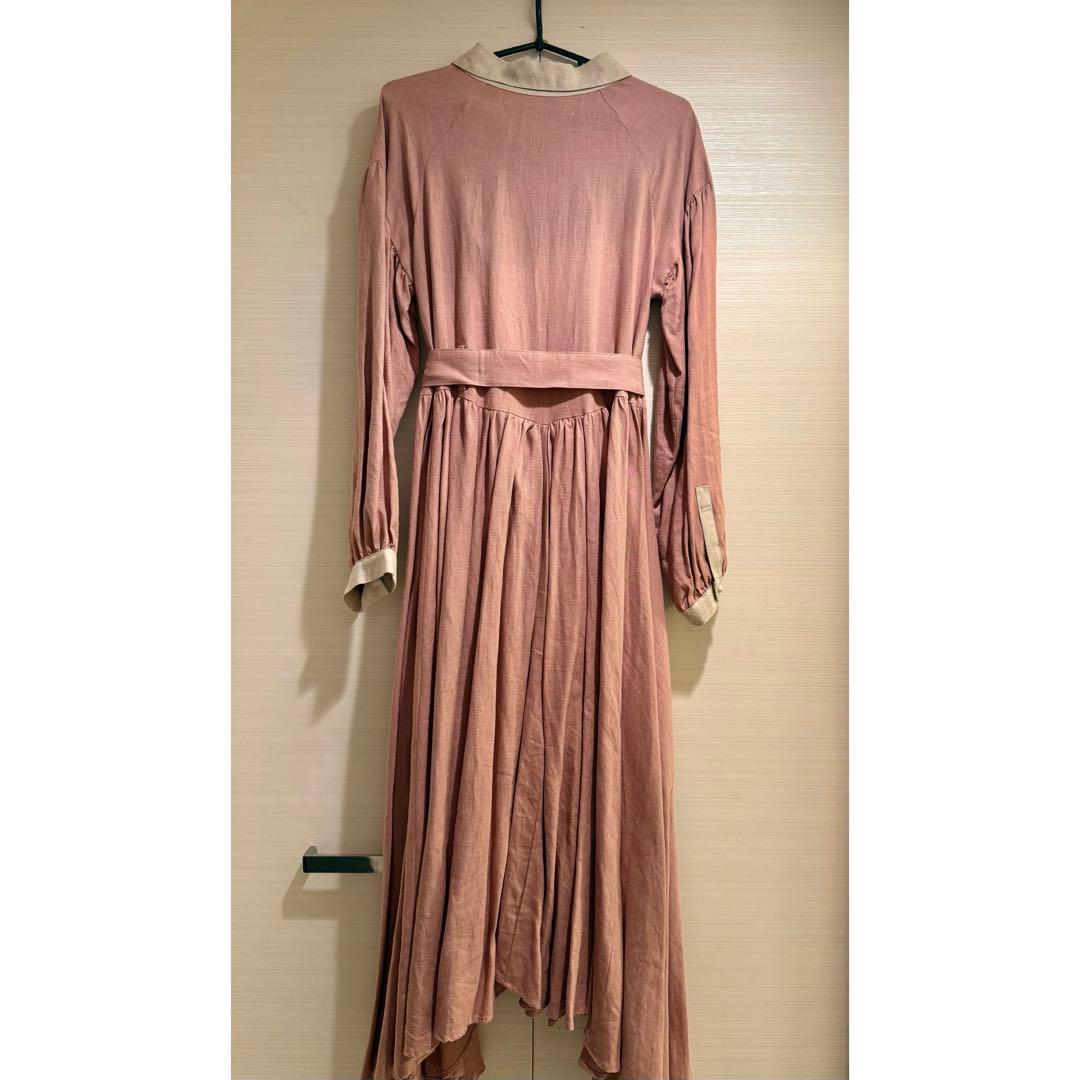 【本日限定価格】経年真価のワンピース　ピンク