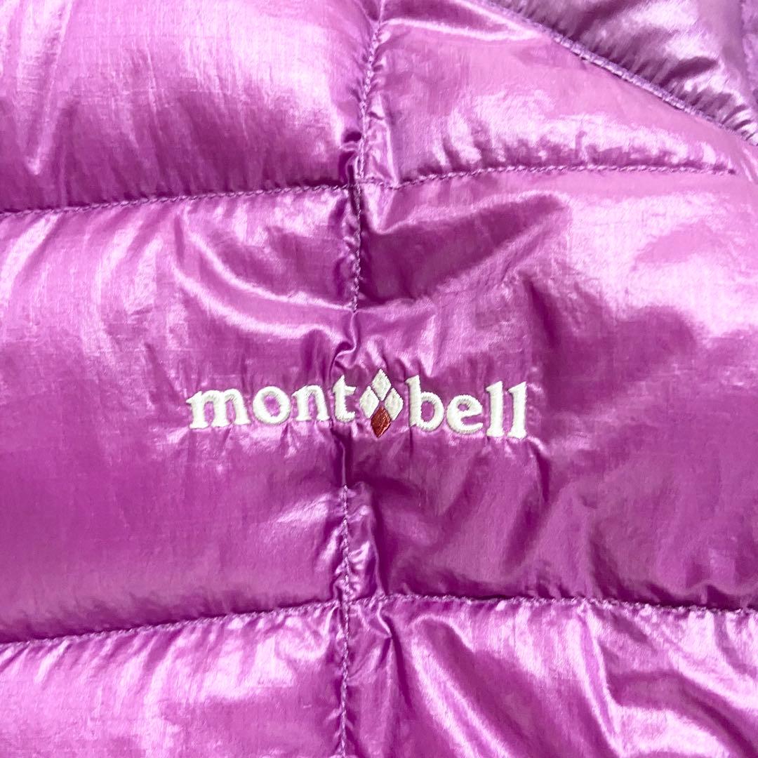 モンベル スペリオダウンパーカ ジャケット レディース L パープル