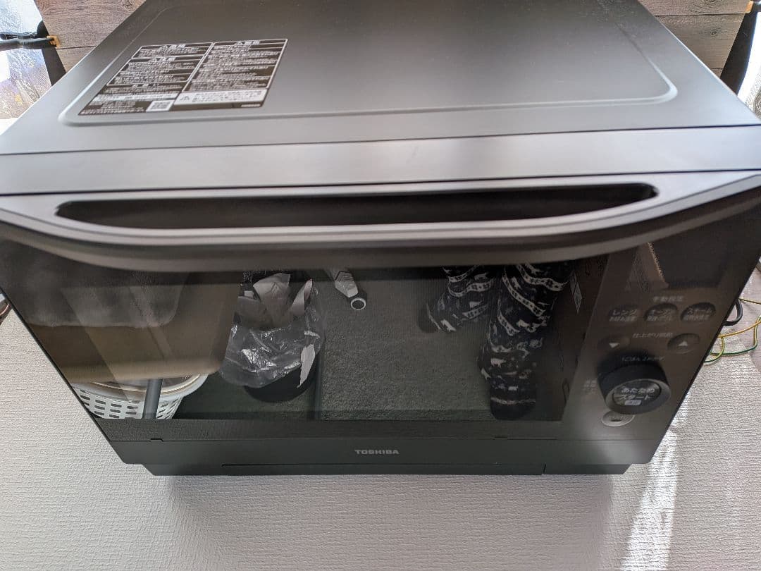 【なっちゃん】【10日使用のみ】東芝 石窯ドーム ER-D90B 26L