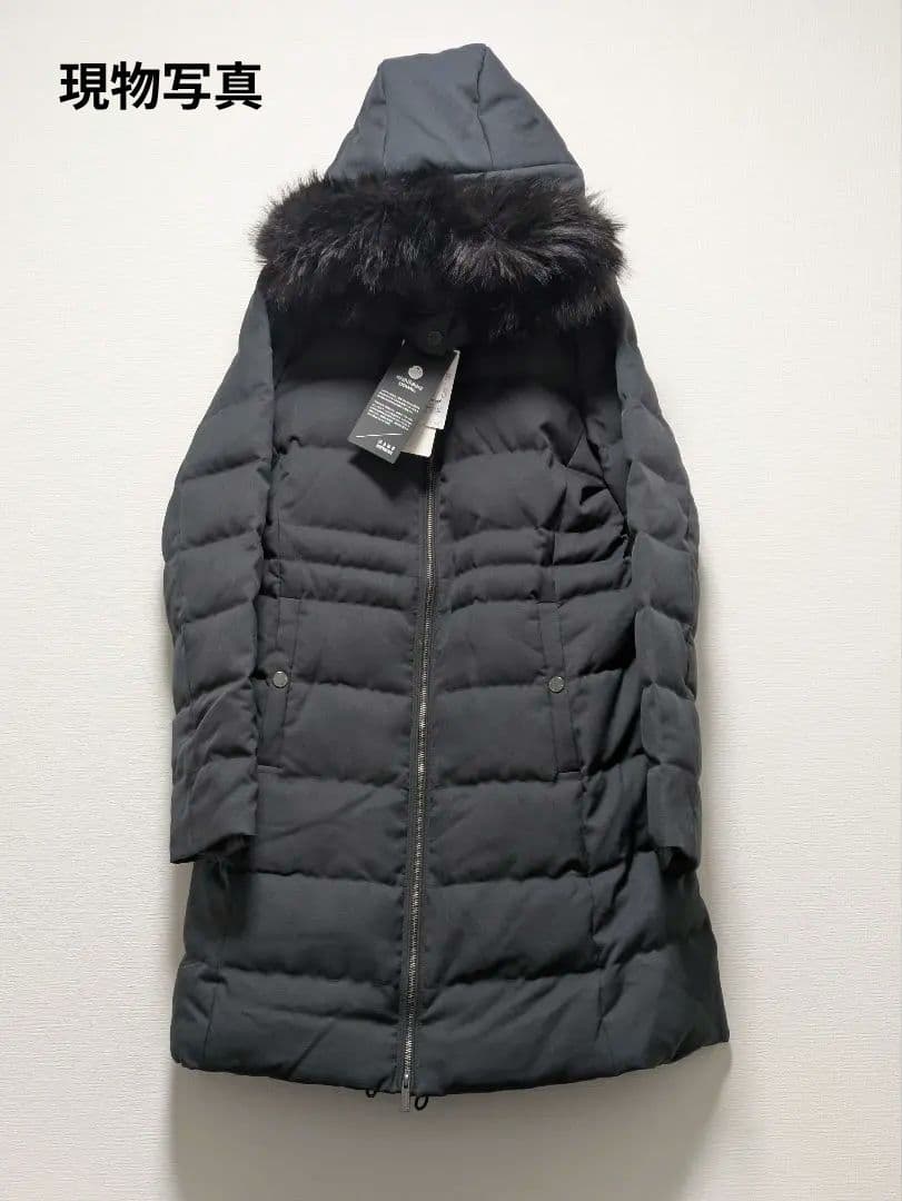 【新品】NANO UNIVERSE 西川ダウン/サージロングダウン/チャコールM