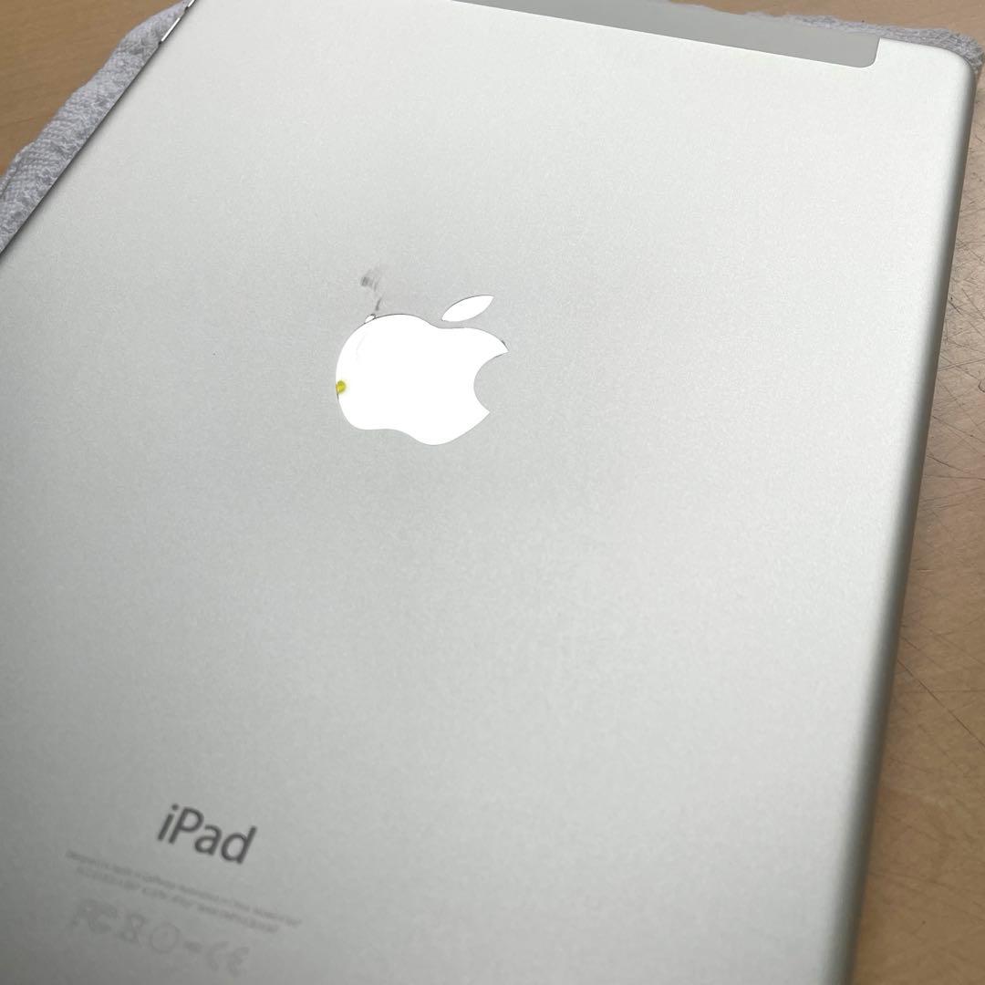 iPad Air2 32GB Cellular シルバー　A1567 美品　#4