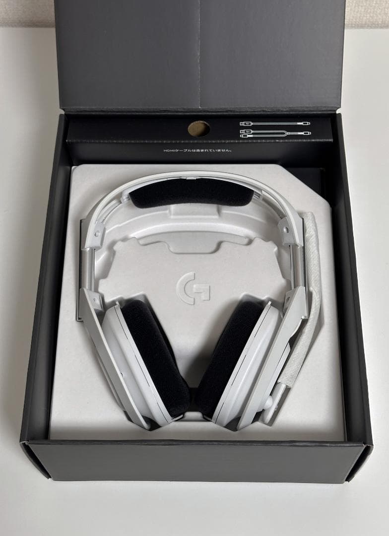 【美品】Logicool G ゲーミングヘッドセット A50X-WH