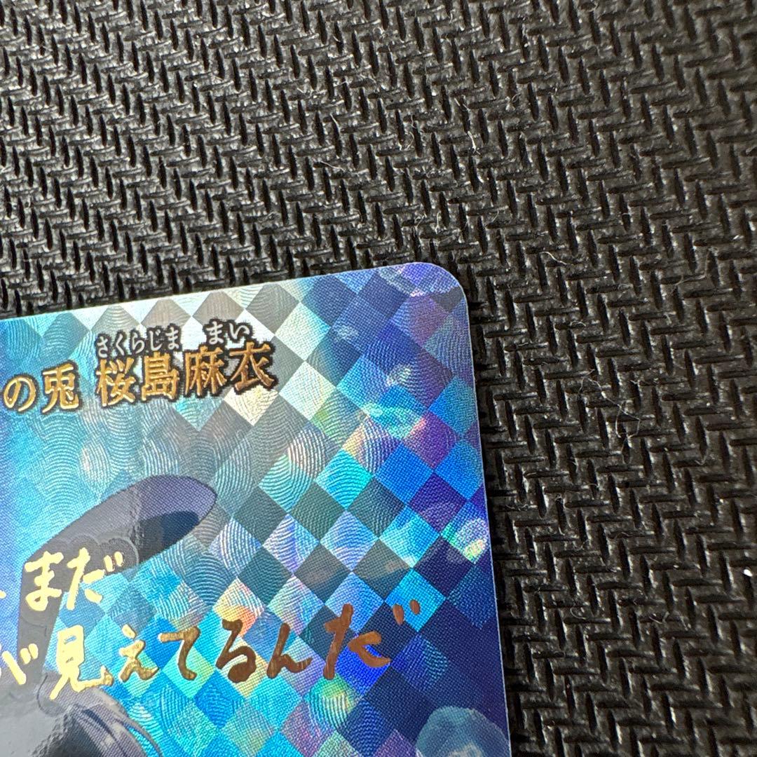 ビルディバイド　青ブタ　桜島麻衣　BR サイン