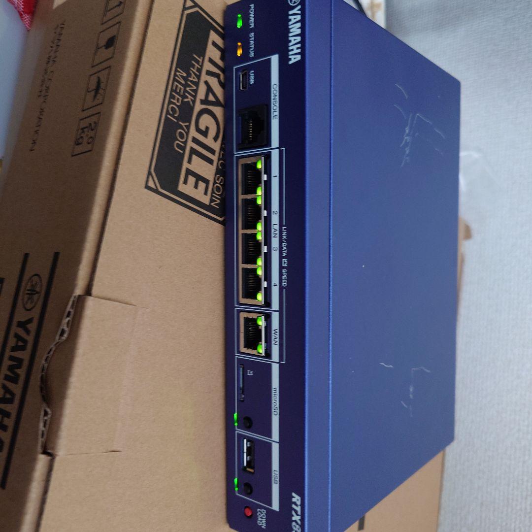 【優作】YAMAHA RTX830 　通電確認・初期化済み