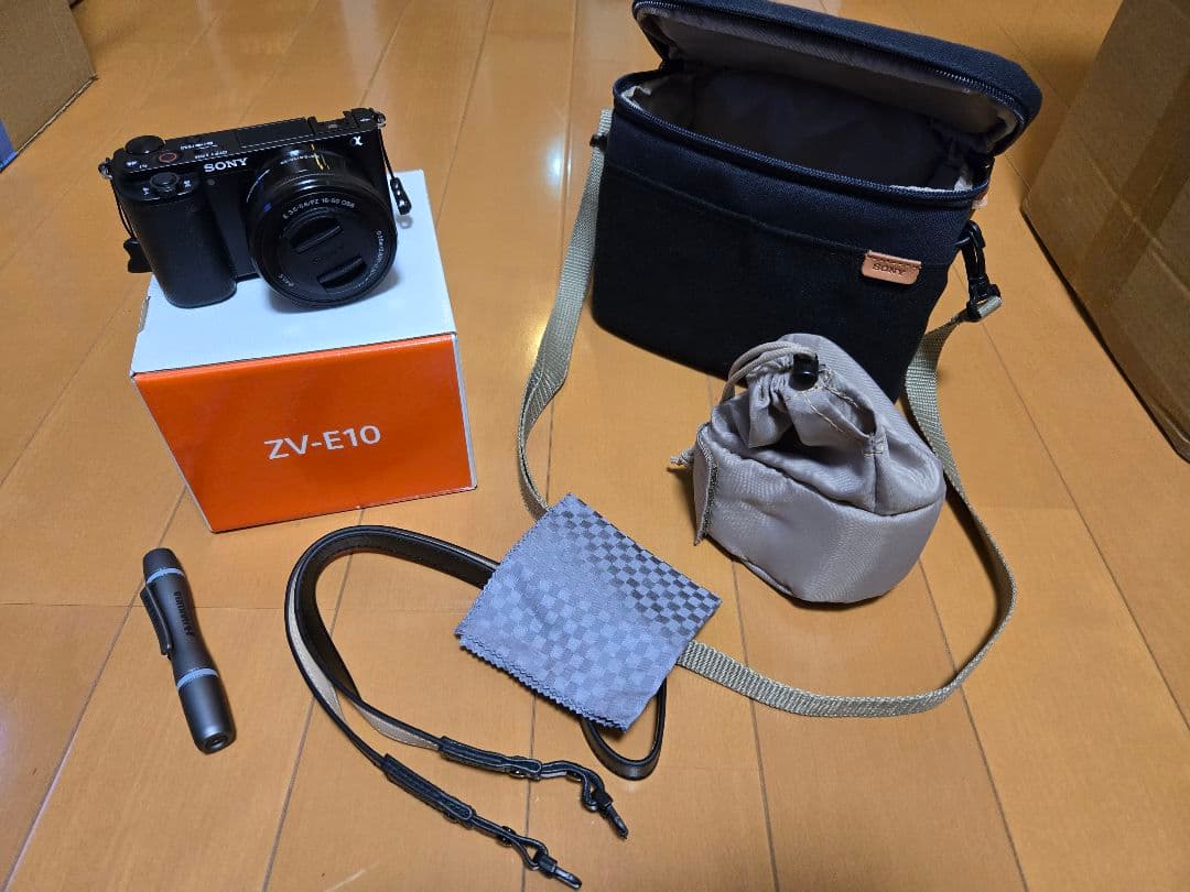 SONY ZV-E10L B パワーズームレンズキット ミラーレス一眼カメラ