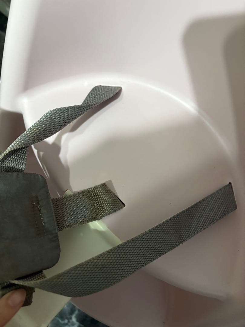 ベビービョルン　ハイチェア　ピンク　ハーネス付き