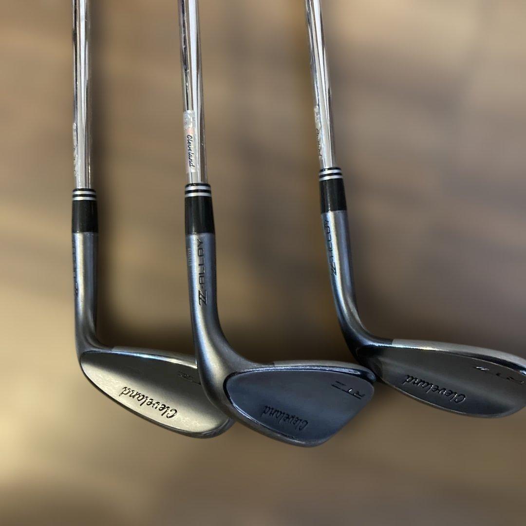 【エイジ】RTZブラックサテン48度52度58度midソールDG 3本