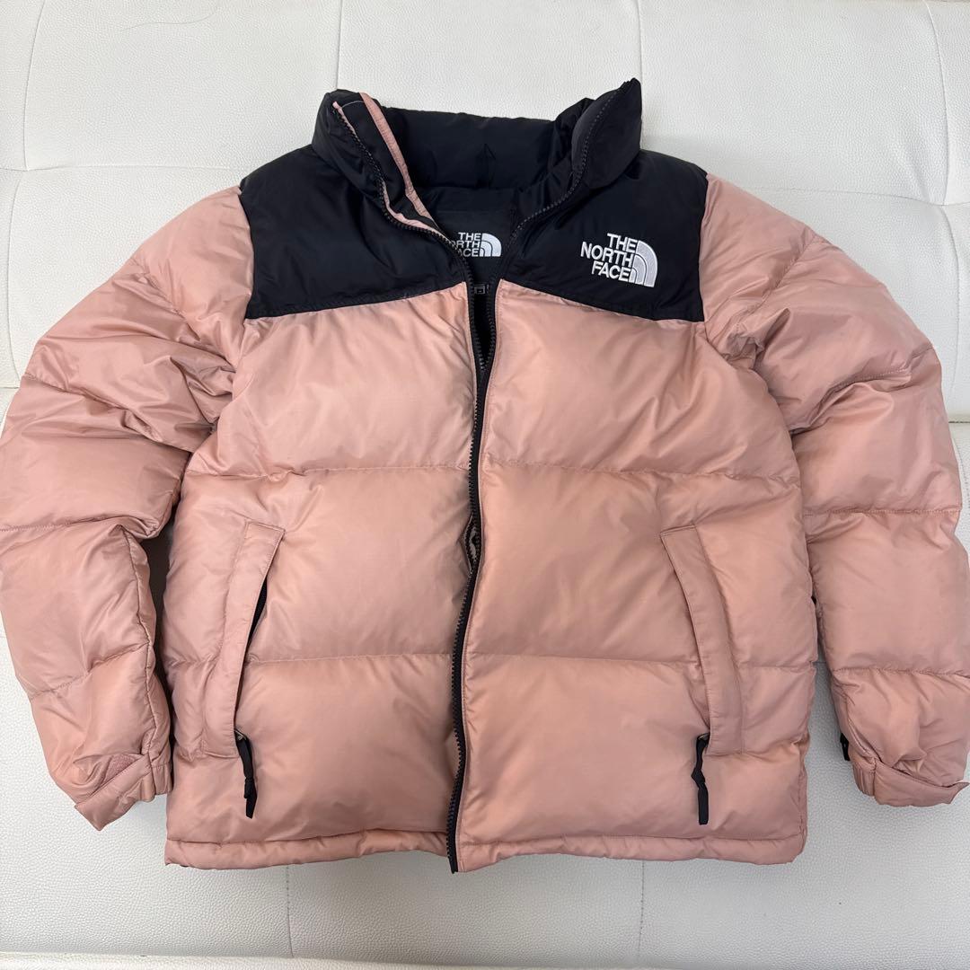 THE NORTH FACE ヌプシ　ピンク/黒 US S
