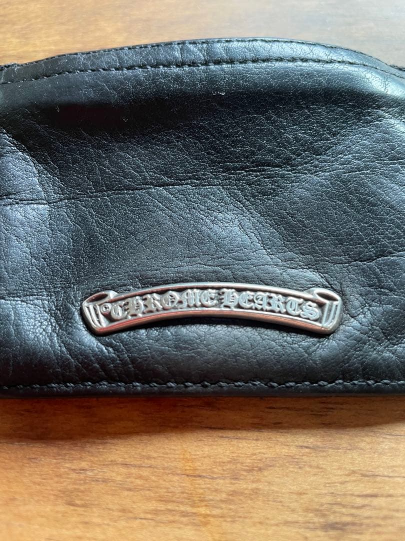 T*様 【美品】クロムハーツ　ジッパーチェンジパース　ケース　黒