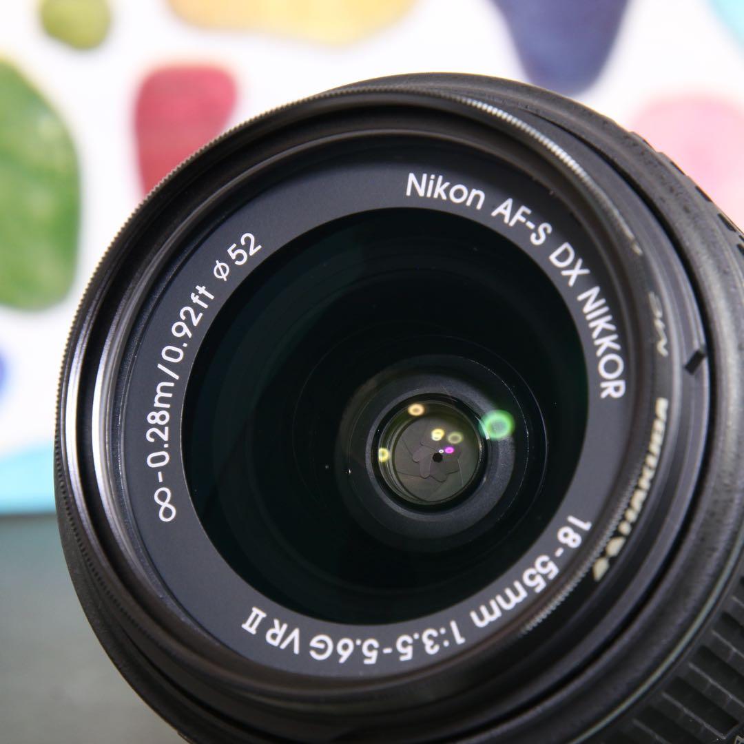 ♥◇美品 ケース付き ◇NIKON AF-S 18-55mm VR II