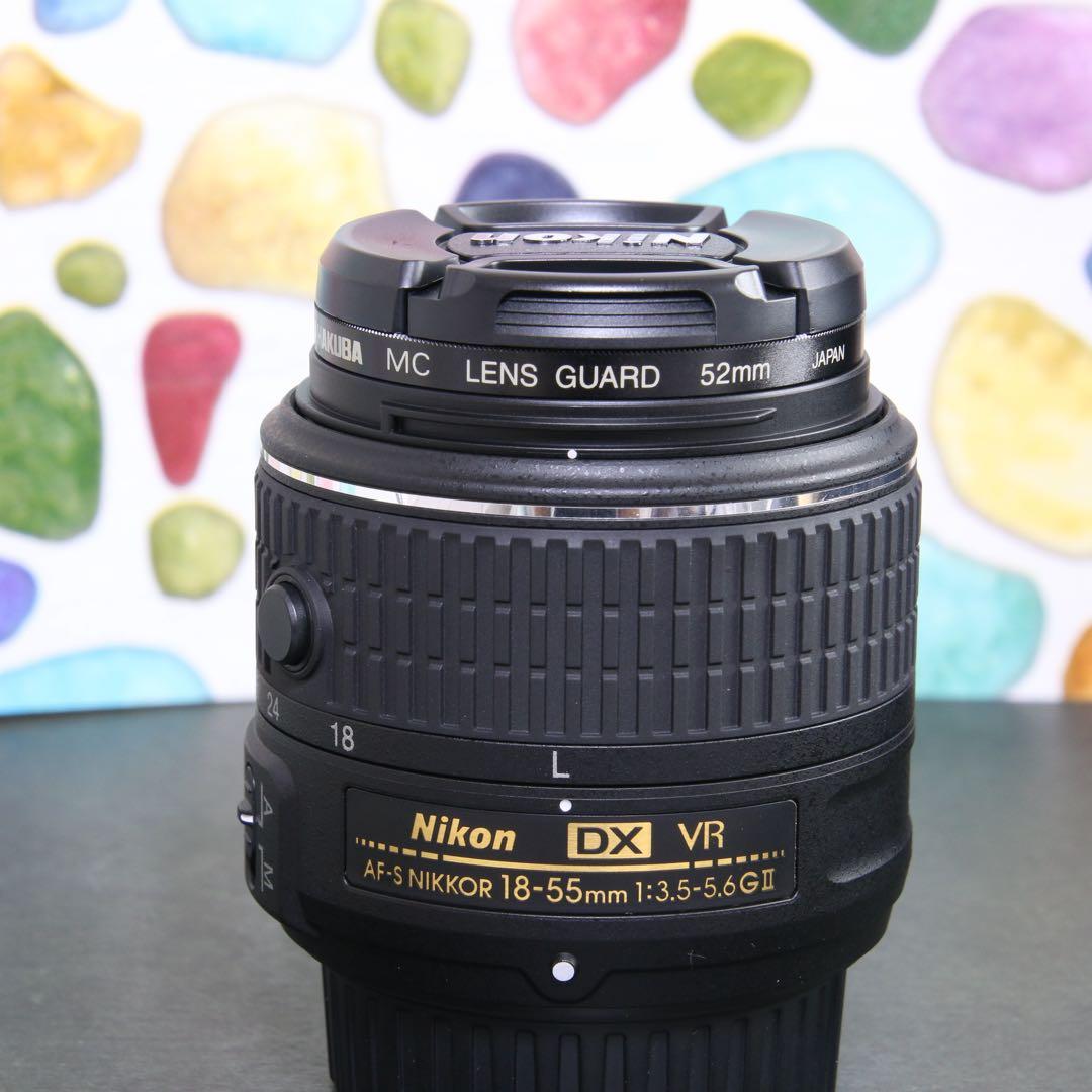 ♥◇美品 ケース付き ◇NIKON AF-S 18-55mm VR II