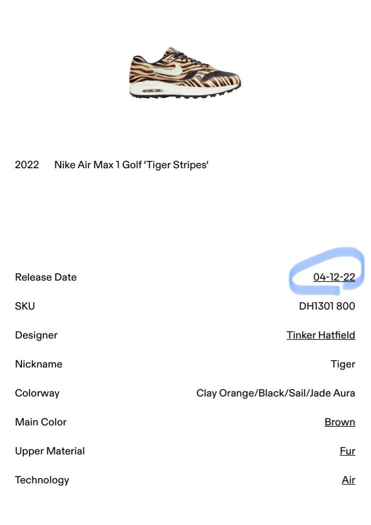 正規品 未使用 Nike Air Max ゴルフシューズUS 6.5