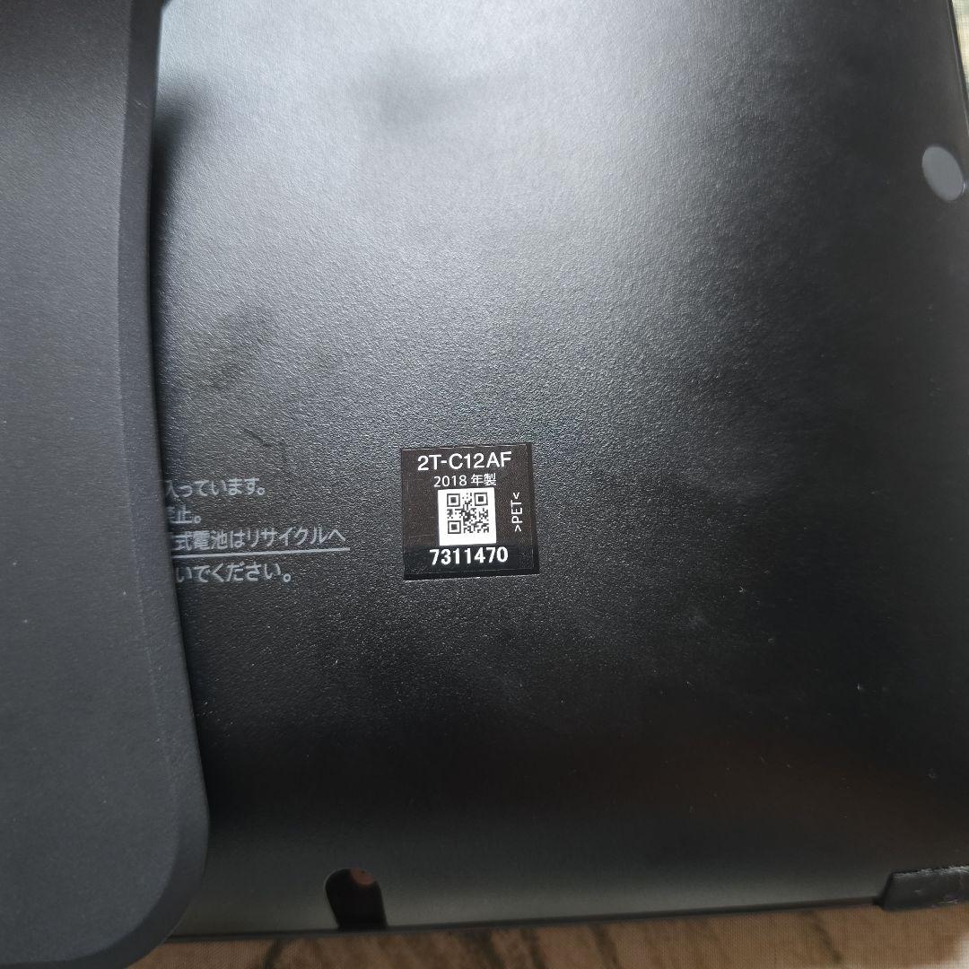 【美品】シャープ ポータブル液晶テレビ アクオス 12V型 2T-C12AF