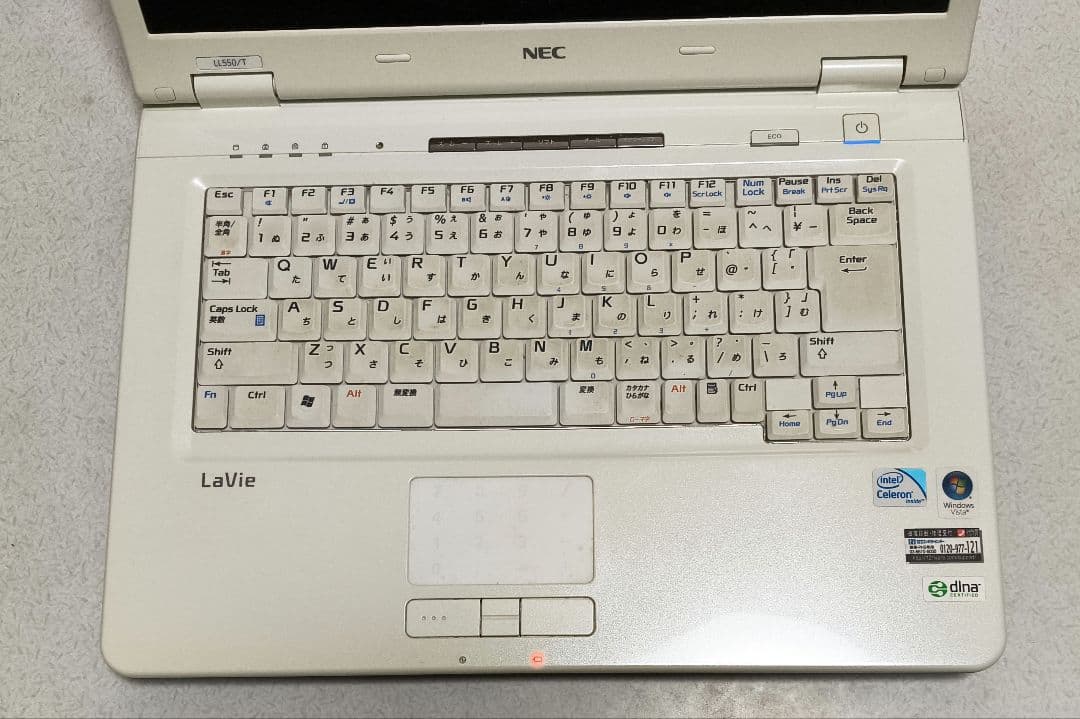 NEC LaVie TG550　8GB・MLC-512GB　Win11 