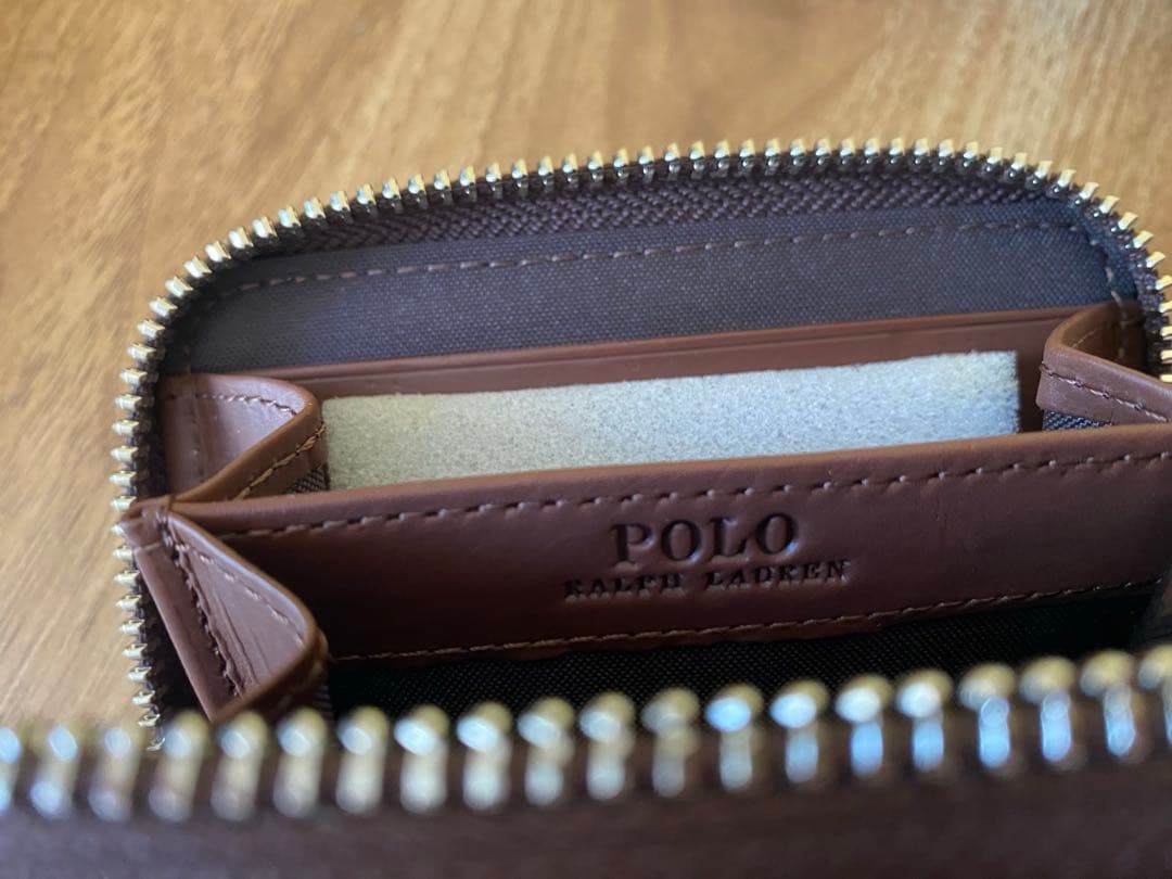 POLO RALPH LAUREN ケース 牛革 新品