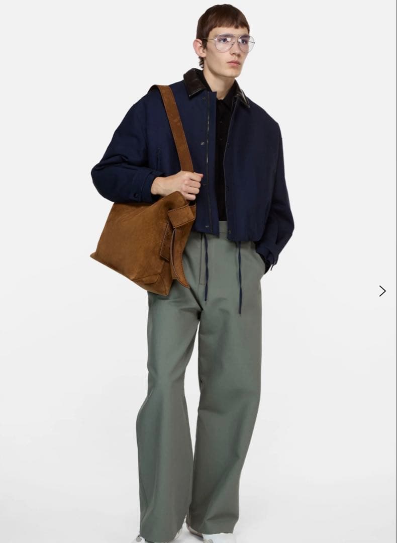 JunAcne Studious ツイルジャケット　ネイビー　サイズ44