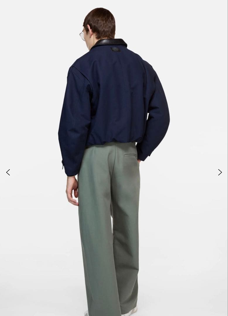 JunAcne Studious ツイルジャケット　ネイビー　サイズ44