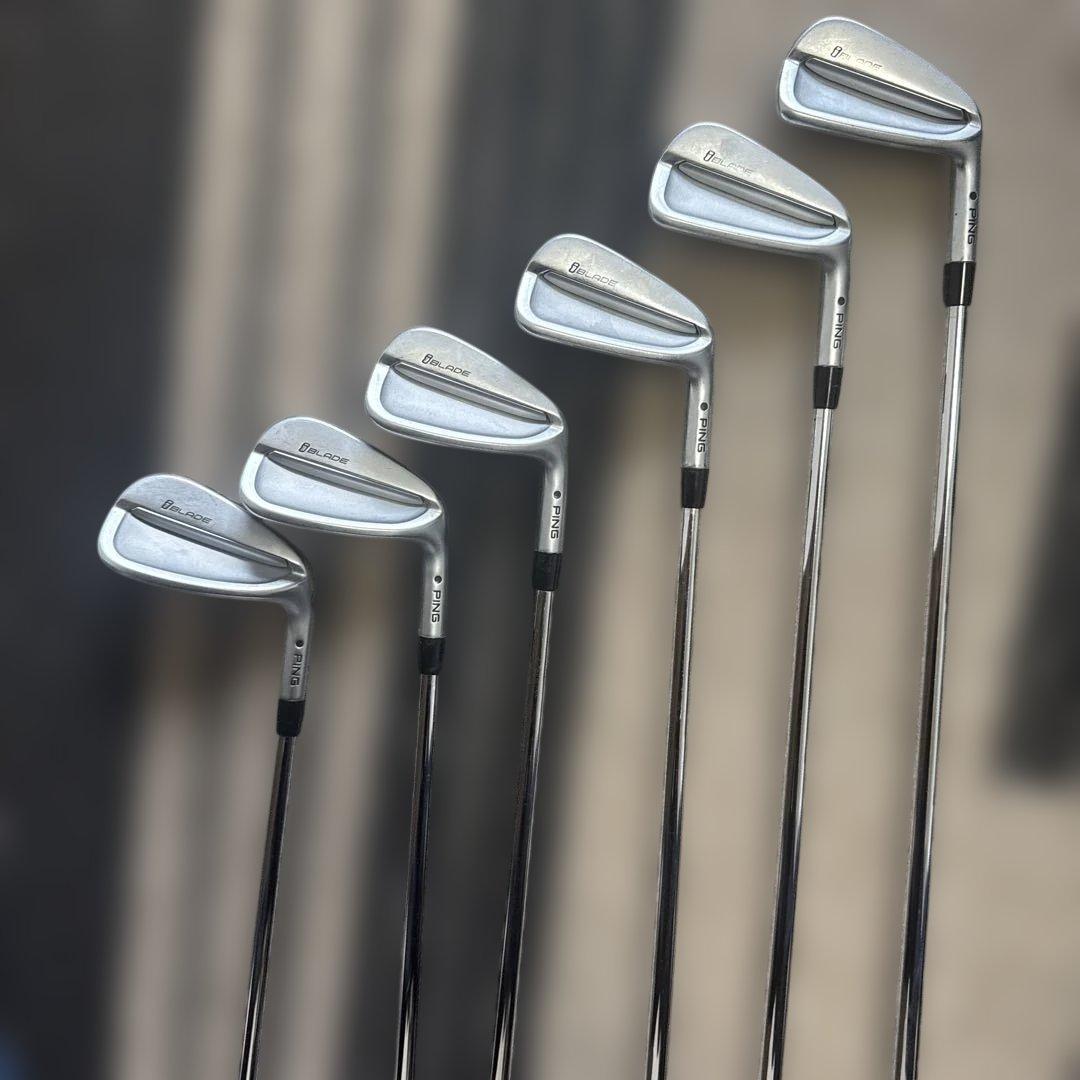 【美品】ピン｜iブレード｜5番〜Pアイアンセット｜プロジェクトX_6.0(SX)