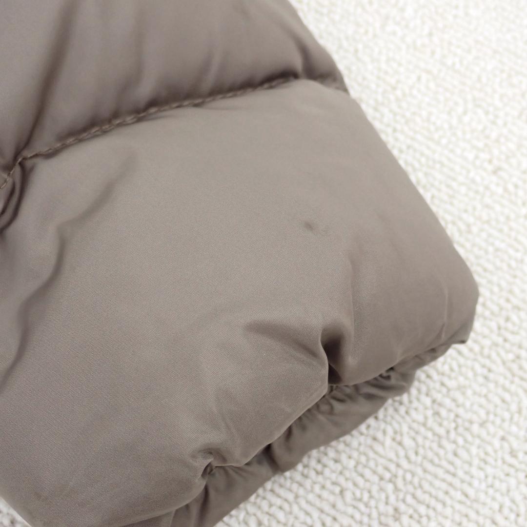 MONCLER モンクレール フード付き ブラウン ロングダウンジャケット