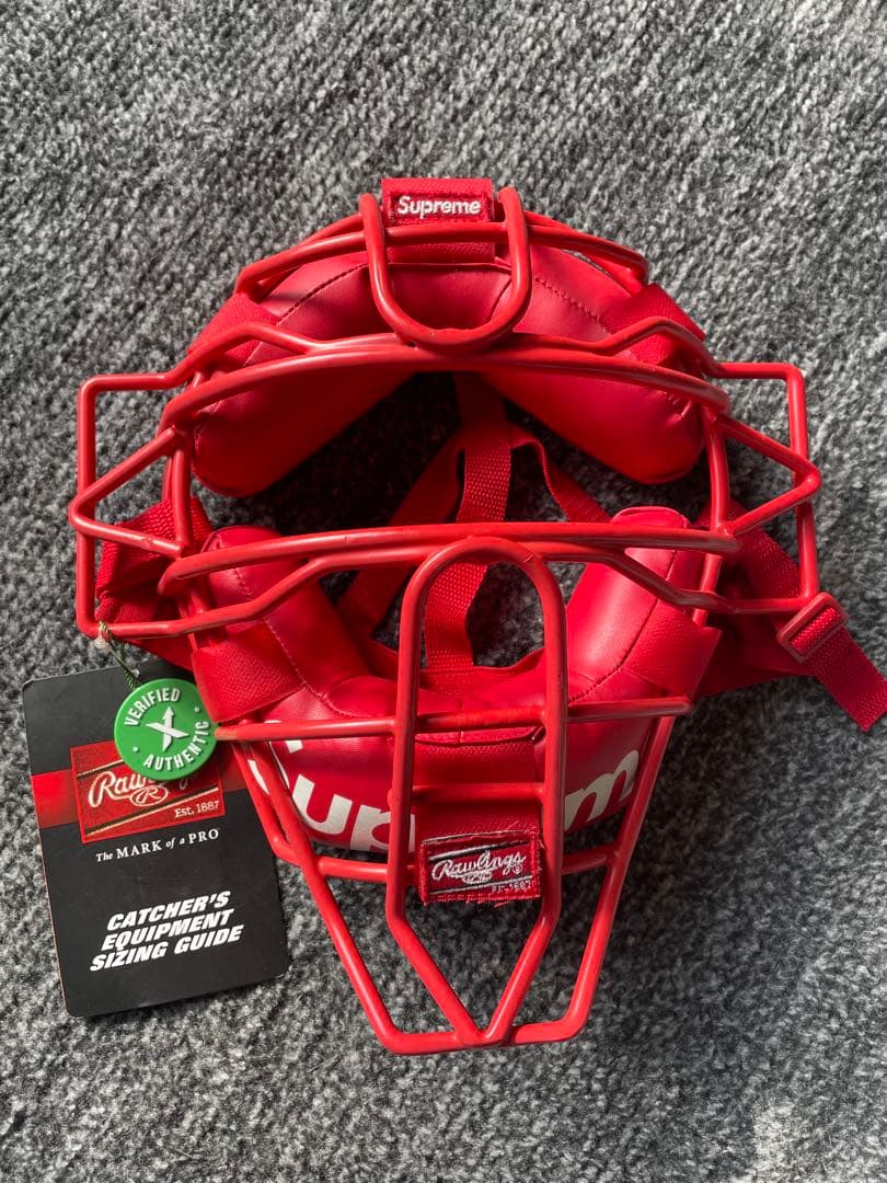 タグ付き Supreme Rawlings Catcher's Mask