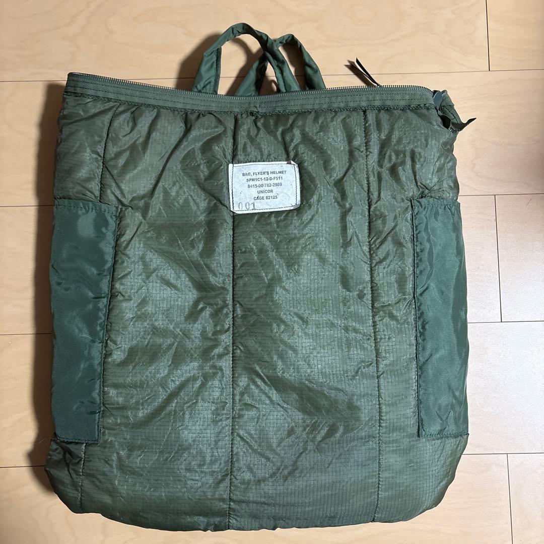 ヘルメットバッグ 米軍 ミリタリー 軍物 ステンシル