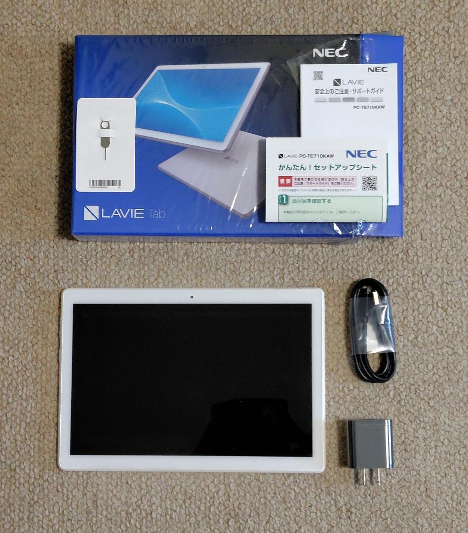 NEC PC-TE710KAW(ホワイト) LAVIE Tab E 10.1型