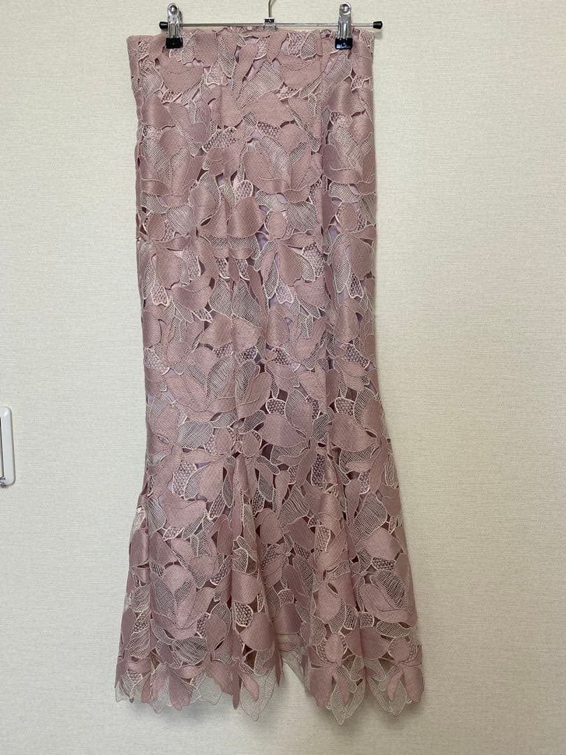 【新品】snidel マーメイドレーススカート ピンク