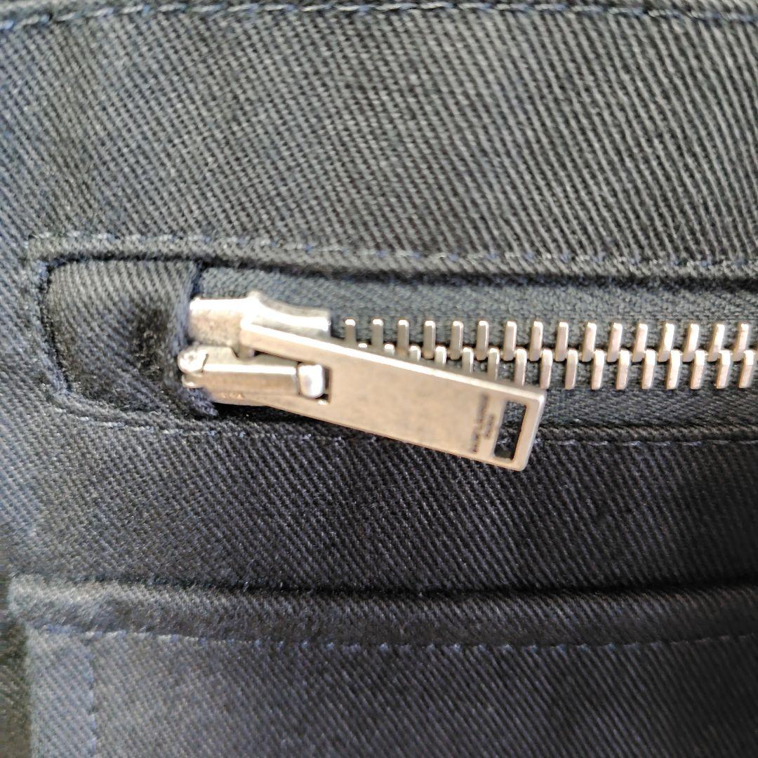 ユ*ー様 SAINT LAURENT PARIS 黒 モッズコートケリング