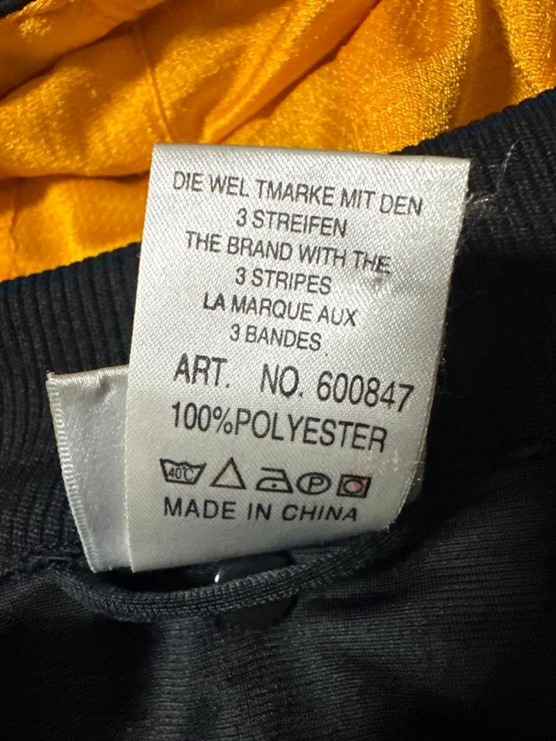 90s adidas アディダス トラックジャケット パンツ セットアップ　刺繍