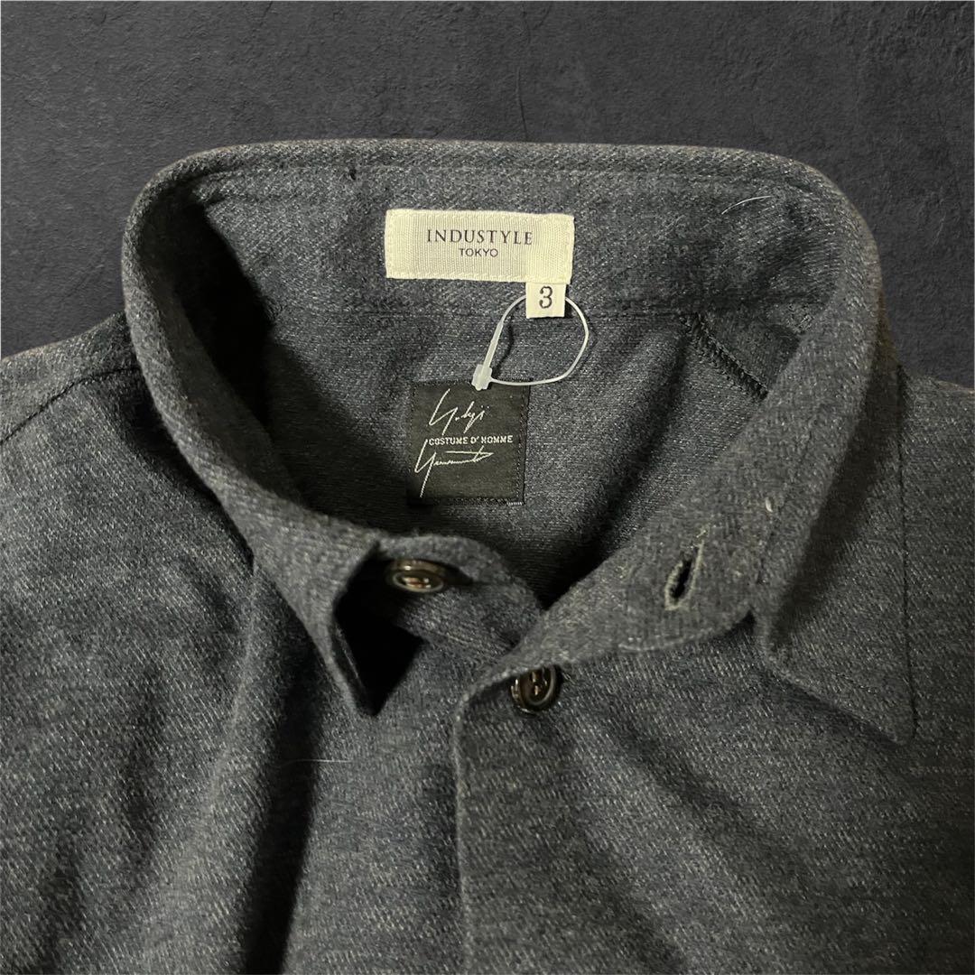 YohjiYamamoto コスチュームドオム ラグラン　コットンシャツ