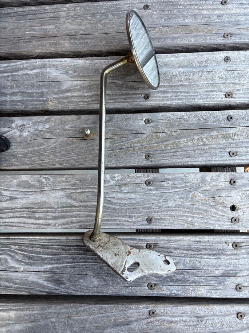 Vespaベスパ100ビンテージシート　キャリア　ミラーセット