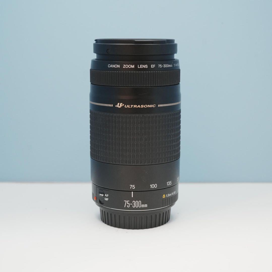 Canon純正 75-300mm 望遠レンズ 極美品 a4963