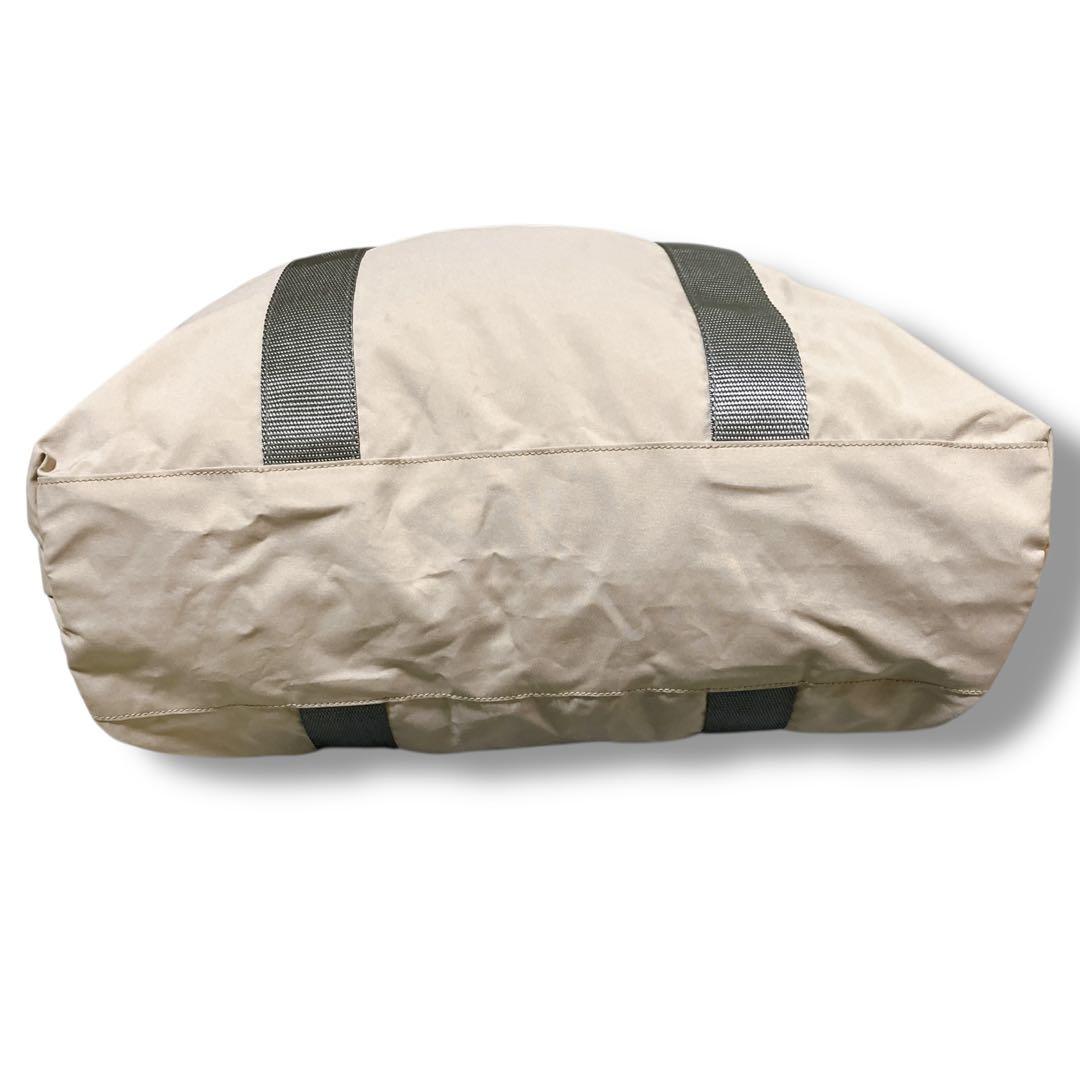 プラダ スポーツ 洗える A4収納可 肩掛け可 トートバッグ ベージュ 軽量