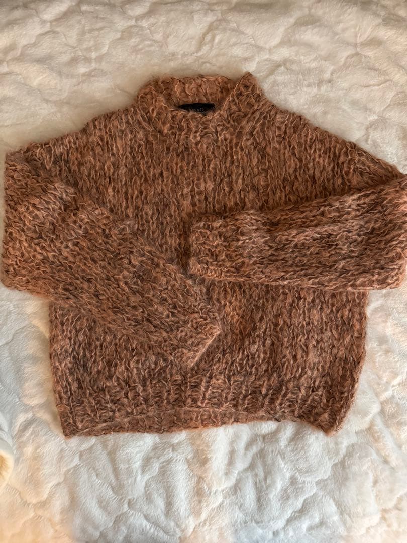トップス UNUSED Mohair pullover knit.