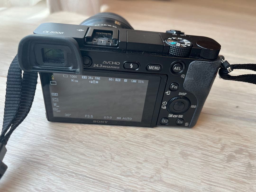 ソニー SONY α6000 ミラーレス一眼カメラ ダブルズームレンズセット